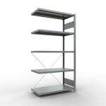 Anbauregal, Fachbodenregal Stecksystem MULTIplus330, 2000...