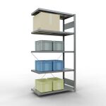 Anbauregal, Fachbodenregal Stecksystem MULTIplus330, 2000...