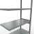 Anbauregal, Fachbodenregal Stecksystem MULTIplus330, 2500 x 1000 x 500 mm (HxBxT), 6 Fachböden, Kreuzstrebe, verzinkt