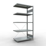 Anbauregal, Fachbodenregal Stecksystem MULTIplus330, 2000...
