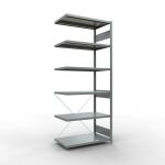 Anbauregal, Fachbodenregal Stecksystem MULTIplus330, 2500...