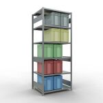 Grundregal, Fachbodenregal Stecksystem MULTIplus330, 2500...