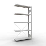 Anbauregal, Fachbodenregal Stecksystem MULTIplus330, 2000...