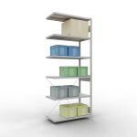 Anbauregal, Fachbodenregal Stecksystem MULTIplus330, 2500...