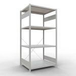 Grundregal, Fachbodenregal Stecksystem MULTIplus330, 2000...