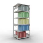 Grundregal, Fachbodenregal Stecksystem MULTIplus330, 2500...