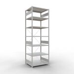 Grundregal, Fachbodenregal Stecksystem MULTIplus330, 3000...