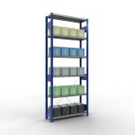 Grundregal, Fachbodenregal Stecksystem MULTIplus330, 2500...