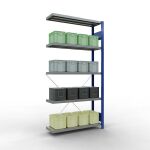 Anbauregal, Fachbodenregal Stecksystem MULTIplus330, 2000...