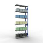 Anbauregal, Fachbodenregal Stecksystem MULTIplus330, 2500...