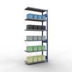 Anbauregal, Fachbodenregal Stecksystem MULTIplus330, 2500...