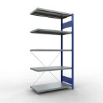 Anbauregal, Fachbodenregal Stecksystem MULTIplus330, 2000...