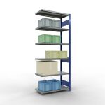 Anbauregal, Fachbodenregal Stecksystem MULTIplus330, 2500...