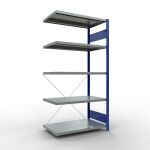 Anbauregal, Fachbodenregal Stecksystem MULTIplus330, 2000...