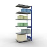 Anbauregal, Fachbodenregal Stecksystem MULTIplus330, 2500...