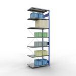 Anbauregal, Fachbodenregal Stecksystem MULTIplus330, 3000...