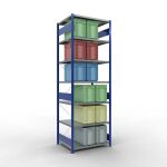 Grundregal, Fachbodenregal Stecksystem MULTIplus330, 3000...