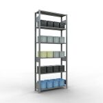 Grundregal, Fachbodenregal Stecksystem MULTIplus85, 2500...
