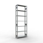 Grundregal, Fachbodenregal Stecksystem MULTIplus85, 3000...