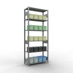 Grundregal, Fachbodenregal Stecksystem MULTIplus85, 2500...