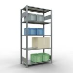 Grundregal, Fachbodenregal Stecksystem MULTIplus85, 2000...