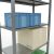 Grundregal, Fachbodenregal Stecksystem MULTIplus85, 2000 x 1000 x 500 mm (HxBxT), 5 Fachböden, Längenriegel, verzinkt