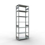 Grundregal, Fachbodenregal Stecksystem MULTIplus85, 3000...