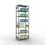 Grundregal, Fachbodenregal Stecksystem MULTIplus85, 3000...