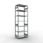 Grundregal, Fachbodenregal Stecksystem MULTIplus85, 3000...