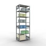 Grundregal, Fachbodenregal Stecksystem MULTIplus85, 3000...