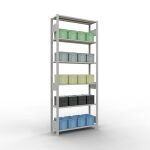 Grundregal, Fachbodenregal Stecksystem MULTIplus85, 2500...