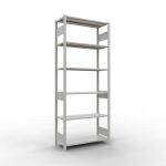 Grundregal, Fachbodenregal Stecksystem MULTIplus85, 2500...