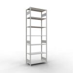 Grundregal, Fachbodenregal Stecksystem MULTIplus85, 3000...