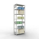 Grundregal, Fachbodenregal Stecksystem MULTIplus85, 3000...