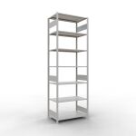 Grundregal, Fachbodenregal Stecksystem MULTIplus85, 3000...