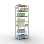 Grundregal, Fachbodenregal Stecksystem MULTIplus85, 3000...
