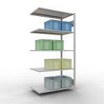 Anbauregal, Fachbodenregal Stecksystem MULTIplus85, 2000...