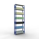 Grundregal, Fachbodenregal Stecksystem MULTIplus85, 3000...