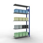Anbauregal, Fachbodenregal Stecksystem MULTIplus85, 2000...