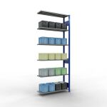 Anbauregal, Fachbodenregal Stecksystem MULTIplus85, 2500...