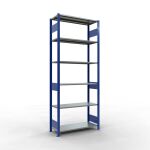 Grundregal, Fachbodenregal Stecksystem MULTIplus85, 2500...