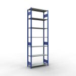 Grundregal, Fachbodenregal Stecksystem MULTIplus85, 3000...