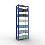 Grundregal, Fachbodenregal Stecksystem MULTIplus85, 3000...