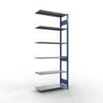 Anbauregal, Fachbodenregal Stecksystem MULTIplus85, 2500...