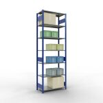 Grundregal, Fachbodenregal Stecksystem MULTIplus85, 3000...