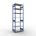 Grundregal, Fachbodenregal Stecksystem MULTIplus85, 3000...