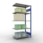 Anbauregal, Fachbodenregal Stecksystem MULTIplus85, 2000...