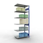 Anbauregal, Fachbodenregal Stecksystem MULTIplus85, 2500...