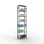 Grundregal, Fachbodenregal Stecksystem MULTIplus150, 3000...