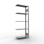 Anbauregal, Fachbodenregal Stecksystem MULTIplus150, 2000...